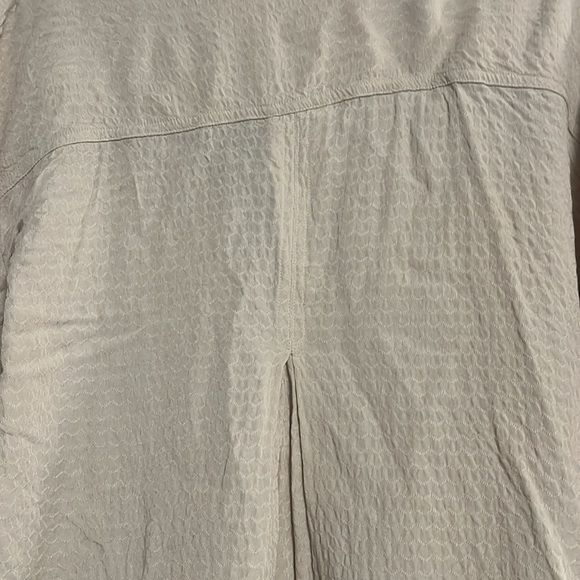 Free People Erin's Jacquard Oversize Button Front top in Tea - size XS - Picture 6 of 12